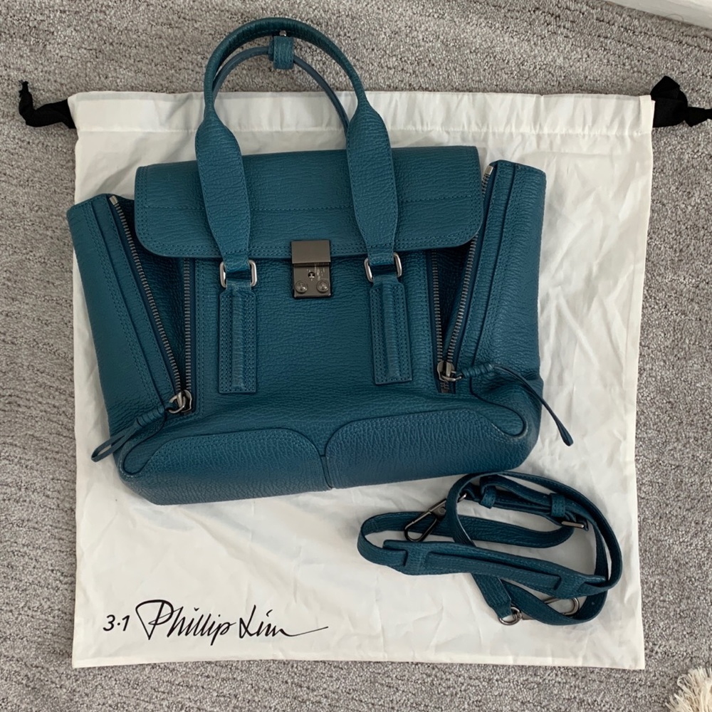 3.1 Phillip Lim Teal Leather Satchel